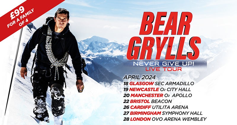 Bear Grylls - Courage, kindness and never give up