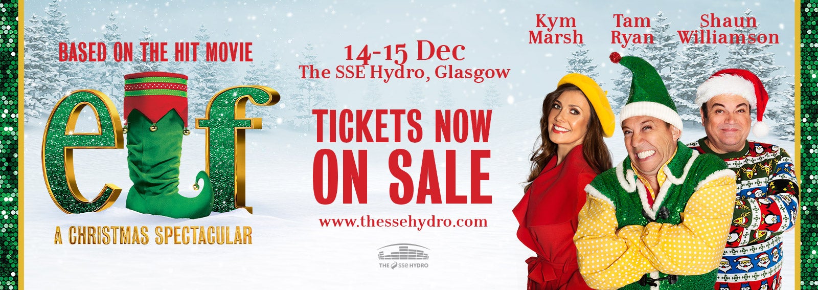 Elf A Christmas Spectacular Events Glasgow OVO Hydro