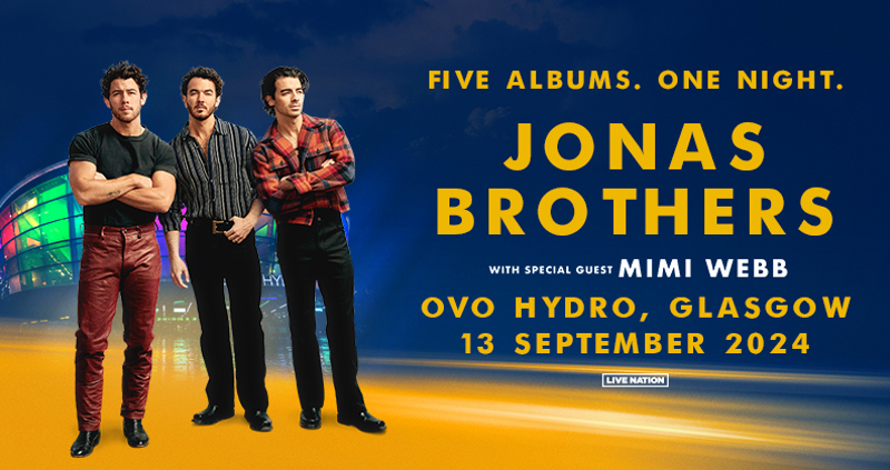 Jonas Brothers | Events | Glasgow | OVO Hydro