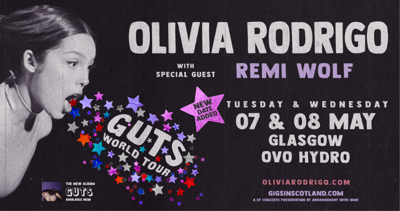 Olivia Rodrigo | Events | Glasgow | OVO Hydro